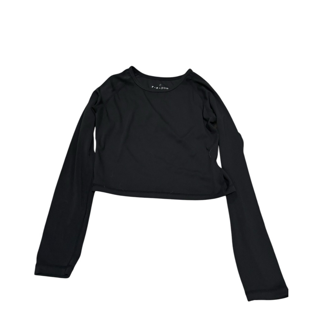 Paragon black cropped long sleeve